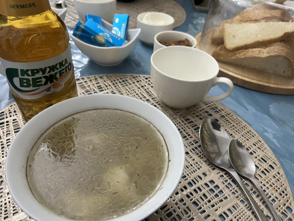 餃子のスープ