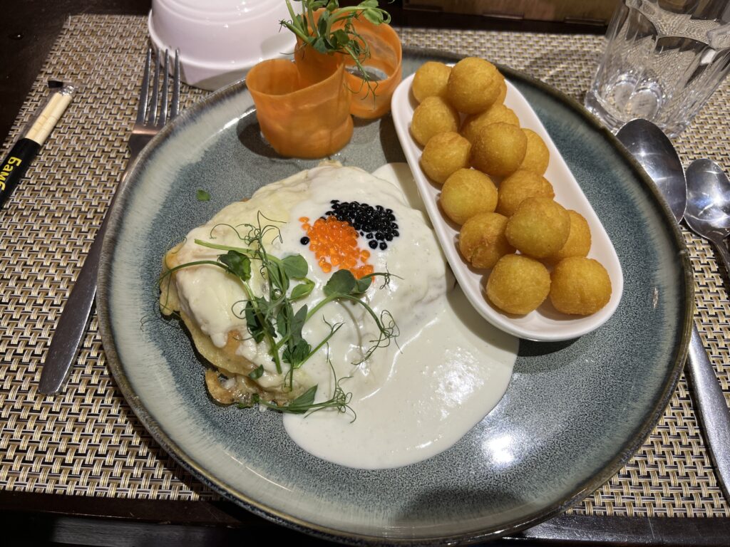 マス料理